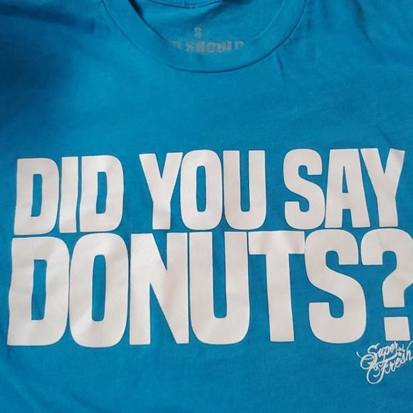 Super Fresh Blue Donuts Tee - Picture 4 of 4